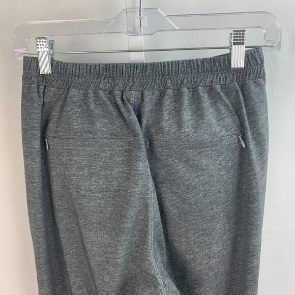 Lululemon &go Keepsake Pant Gray Relaxed Lightweight Pleated Tapered Leg 4 - Picture 7 of 8